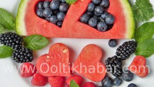एक स्वस्थ खाने के पैटर्न में फल के क्या लाभ हैं?