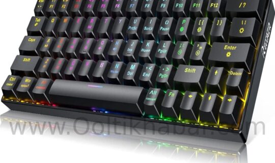 Mechanical Gaming Keyboard Backlighting के साथ