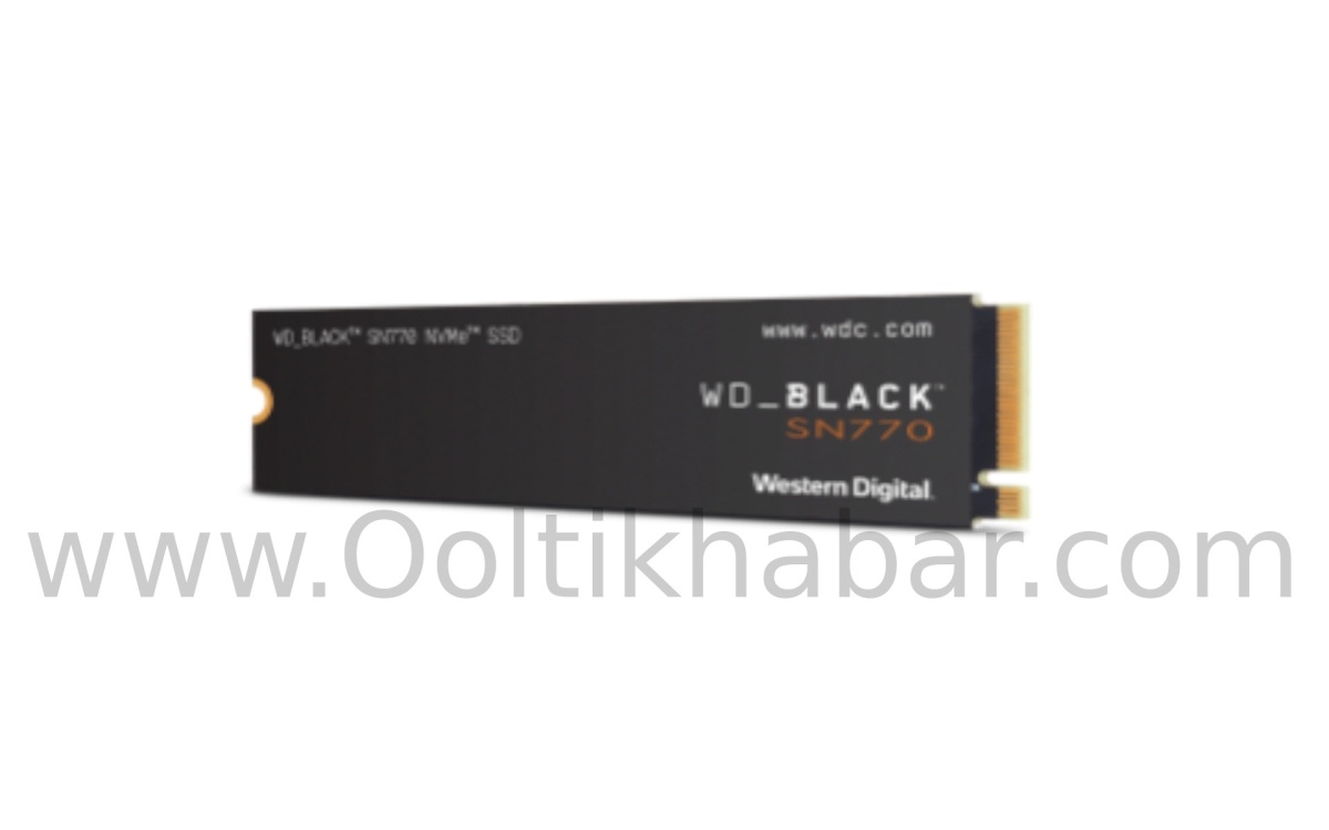 You are currently viewing भारत में, Western Digital ने WD ब्लैक SN770 NVMe SSD जारी किया है, जिसकी Read Speed 5.1GBps है