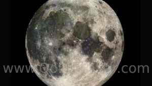 अंतरिक्ष मलबे की एक बड़ी मात्रा में चंद्रमा में 20 मीटर के छेद को फाड़ने की उम्मीद है